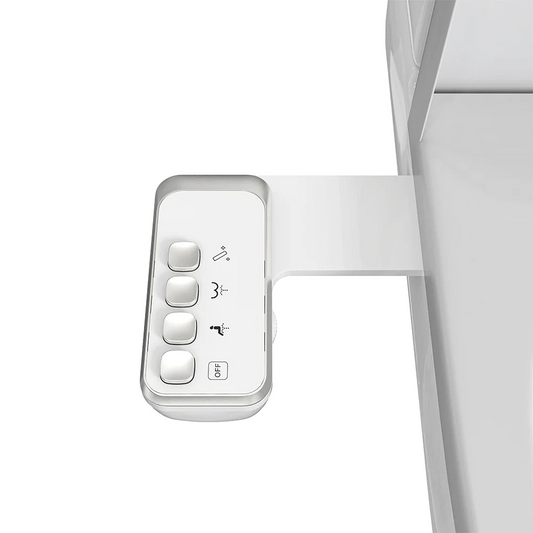 Attacco per bidet a doppio ugello