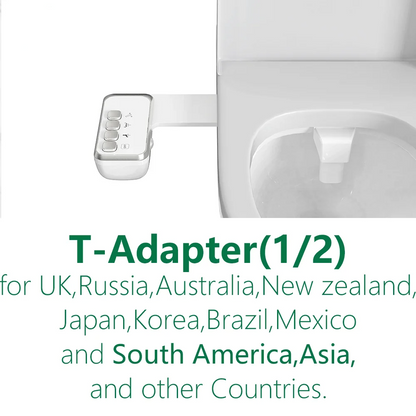 Attacco per bidet a doppio ugello