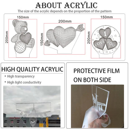 Celebrity 3D Night Light