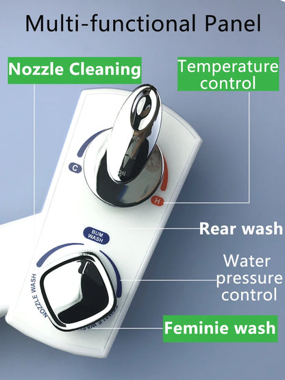 Bidet Non Elettrico Acqua Calda e Fredda con Doppio Ugello