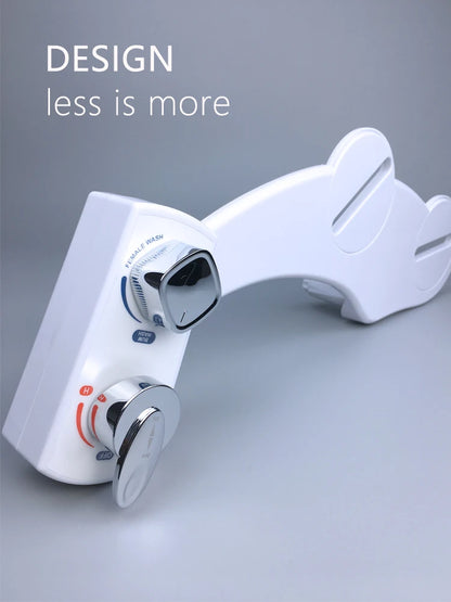 Bidet Non Elettrico Acqua Calda e Fredda con Doppio Ugello