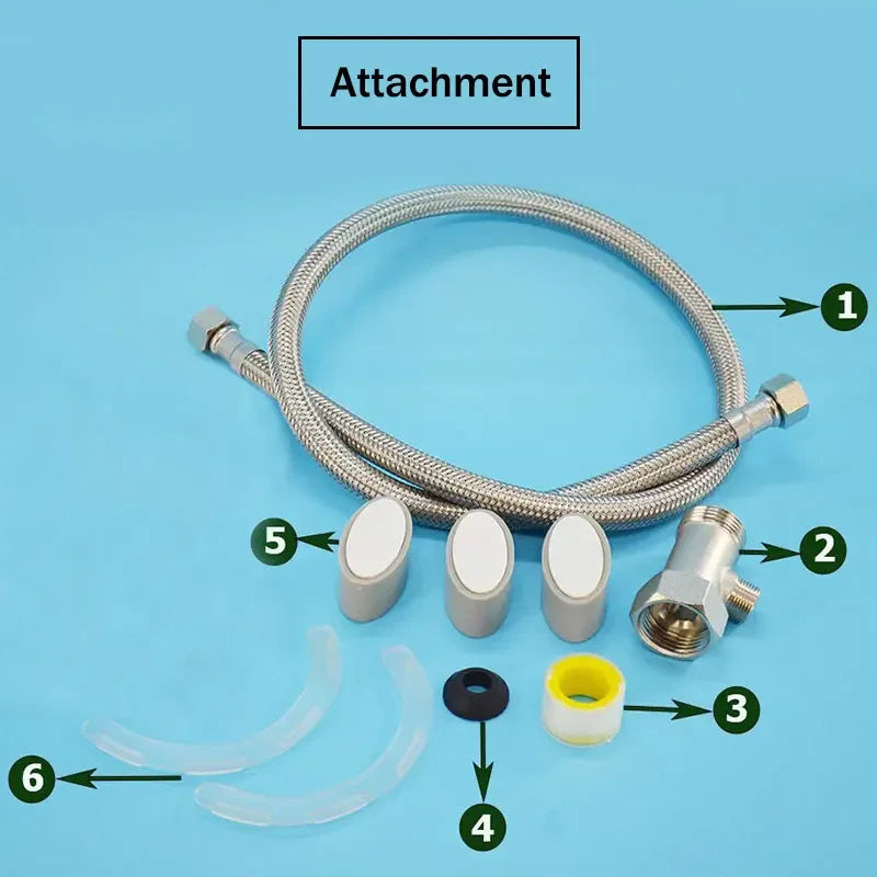 Bidet a pressione regolabile