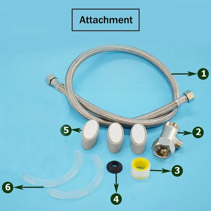 Bidet a pressione regolabile