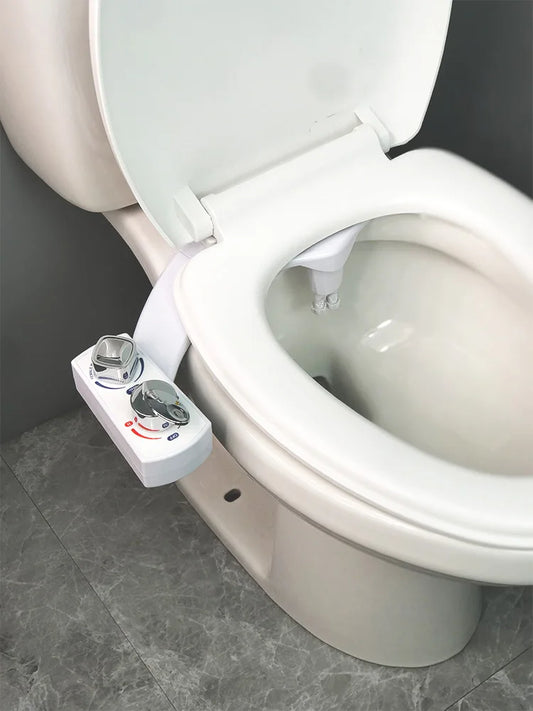 Bidet Non Elettrico Acqua Calda e Fredda con Doppio Ugello
