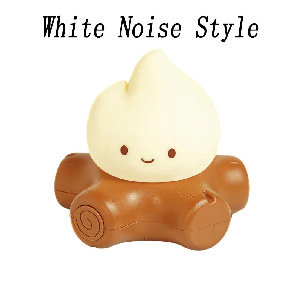 SleepyFlame White Noise Lamp