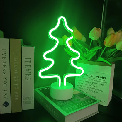 Christmas Tree LED Neon Lamp