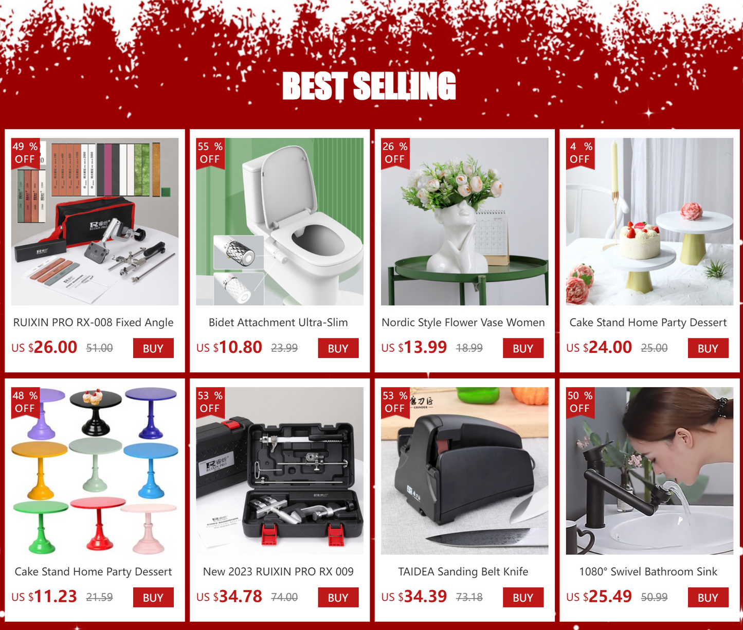 Bidet a pressione regolabile