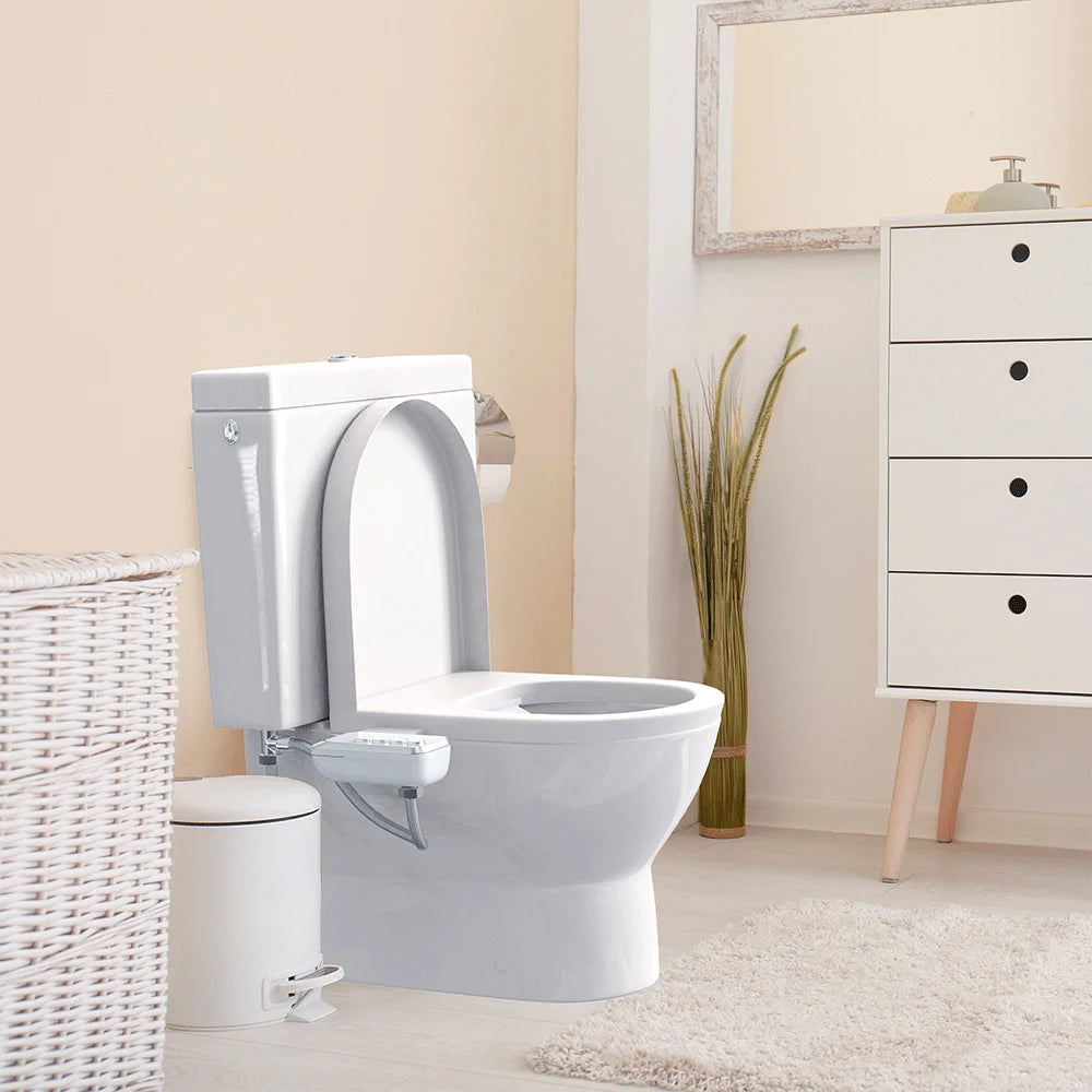 Attacco per bidet a doppio ugello