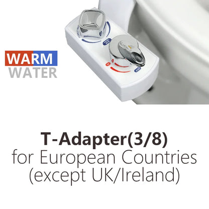 Bidet Non Elettrico Acqua Calda e Fredda con Doppio Ugello