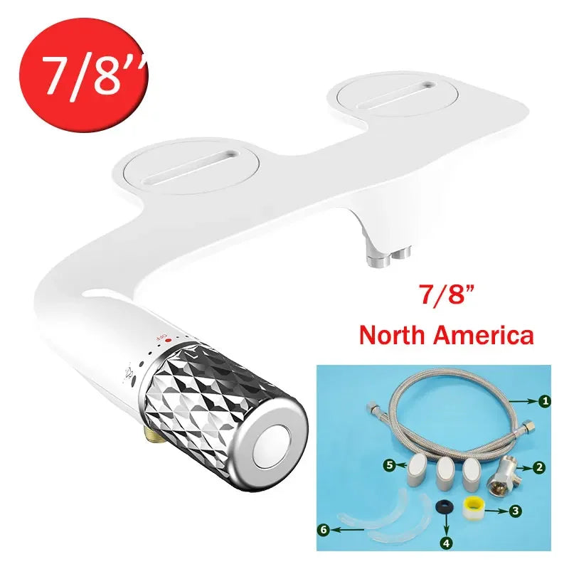 Bidet a pressione regolabile