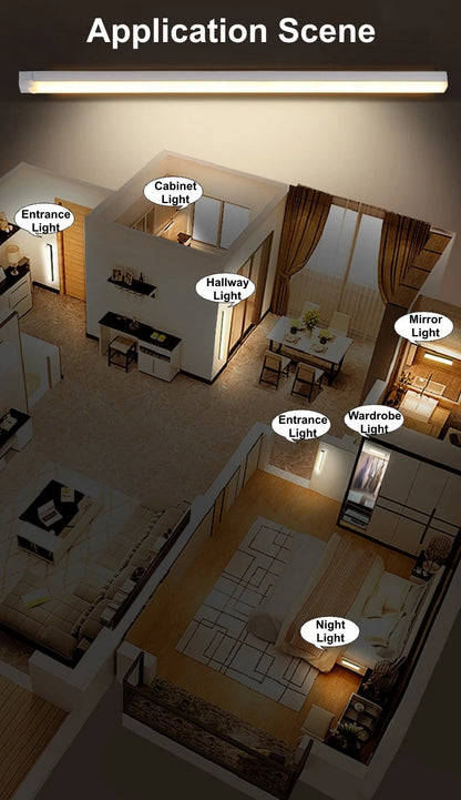 USB Rechargeable Cabinet Light