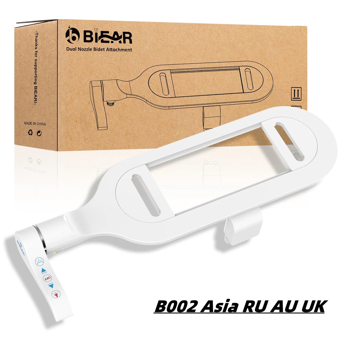 Bidet per lavaggio posteriore e femminile