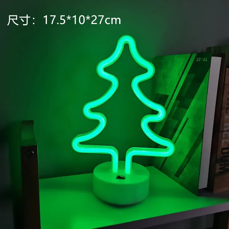 Christmas Tree LED Neon Lamp
