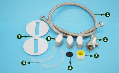 Bidet a pressione regolabile