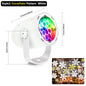 Snowflake Christmas LED Lights Projector with Christmas Decorative Pattern for Holiday
