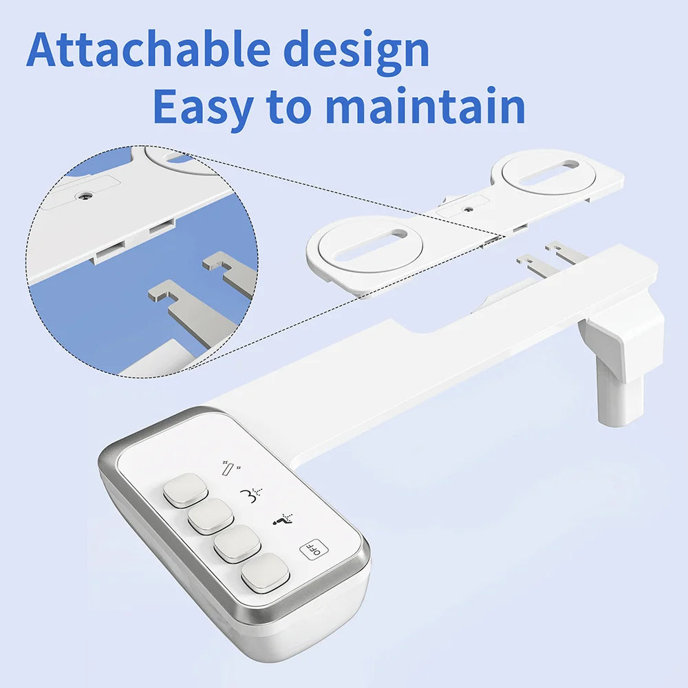 Attacco per bidet a doppio ugello