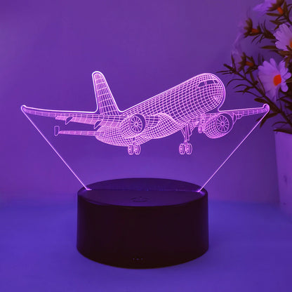Flying Enthusiast 3D Night Lamp