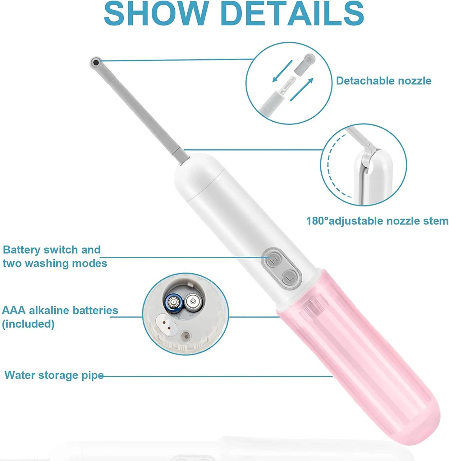 Bidet Elettrico Portatile da Viaggio