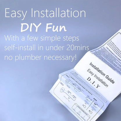 Bidet Non Elettrico Acqua Calda e Fredda con Doppio Ugello