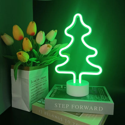 Christmas Tree LED Neon Lamp