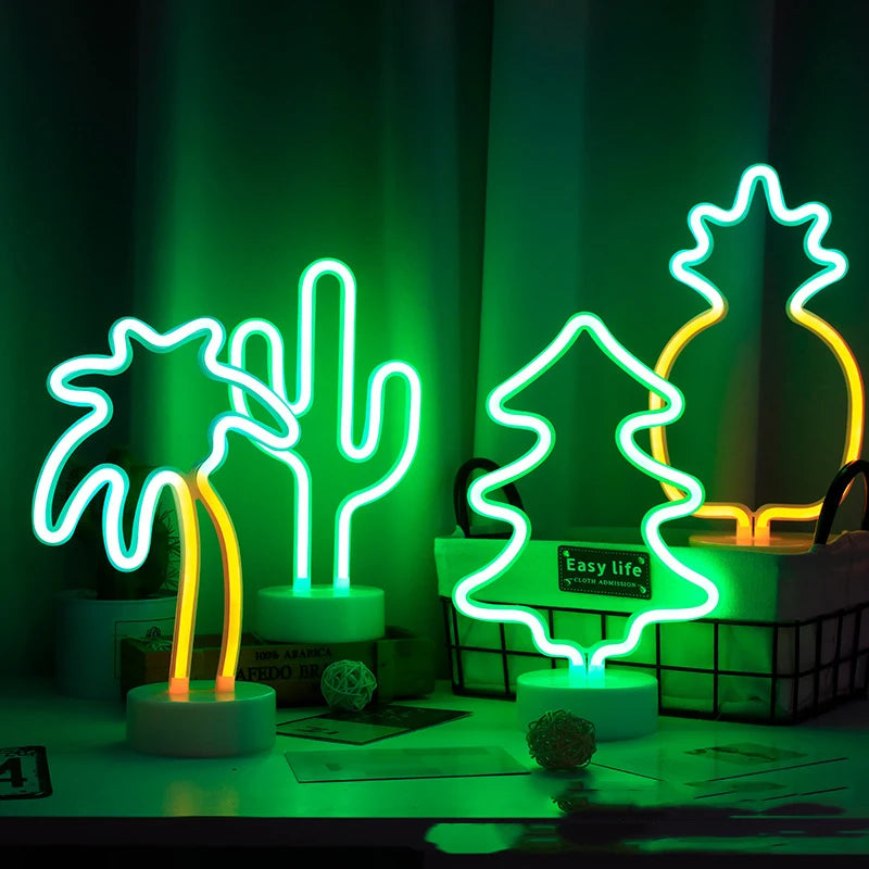 Christmas Tree LED Neon Lamp