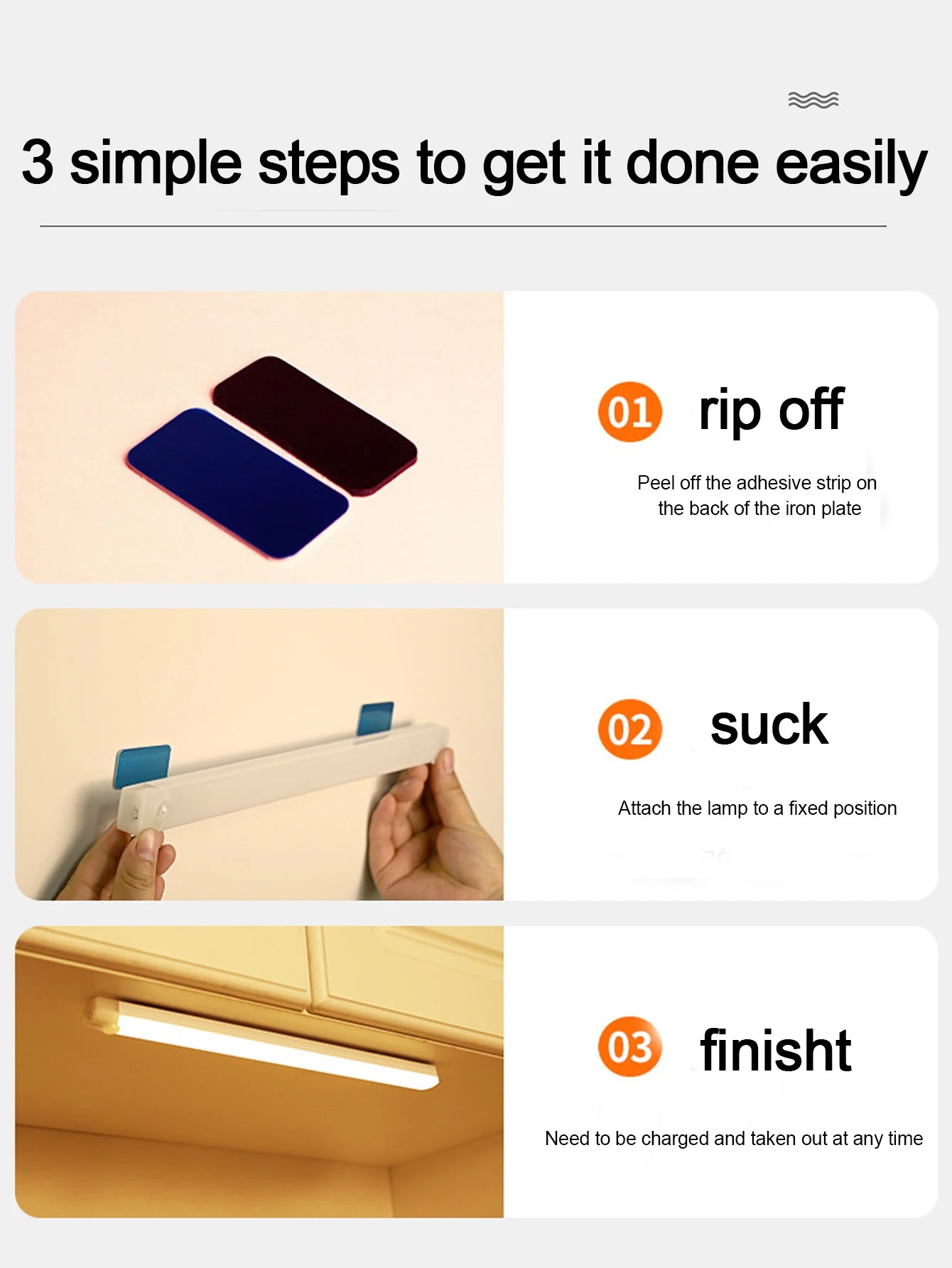 Wireless Motion LED Lamp