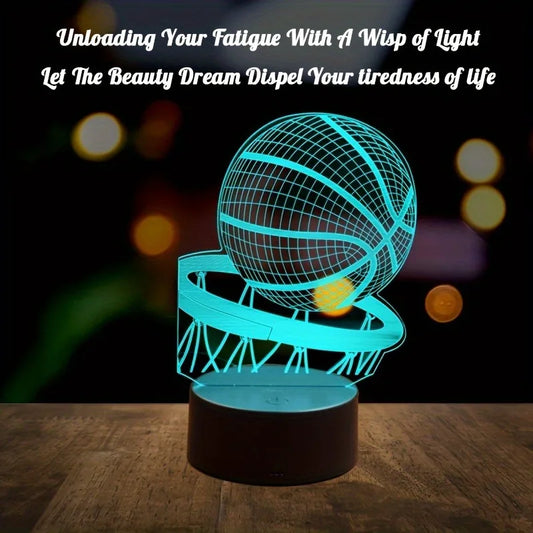 Basketball 3D LED Night Light